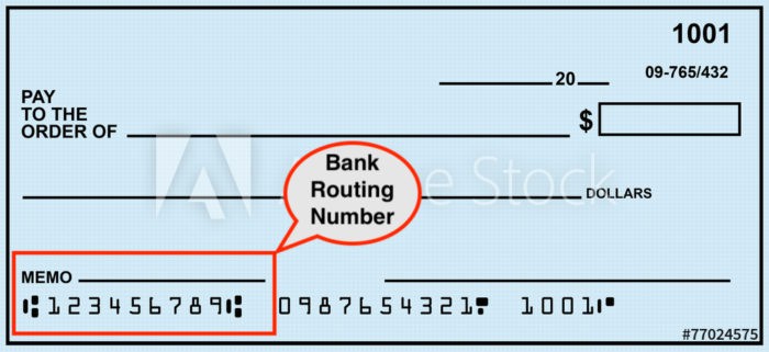 chase routing number